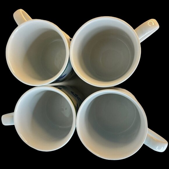 4 New Villeroy And Boch Switch 3 Mugs Set Accent For Castell Cordoba Costa Blue - Picture 9 of 10